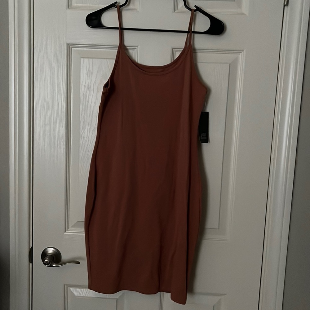 Fitted tank dress